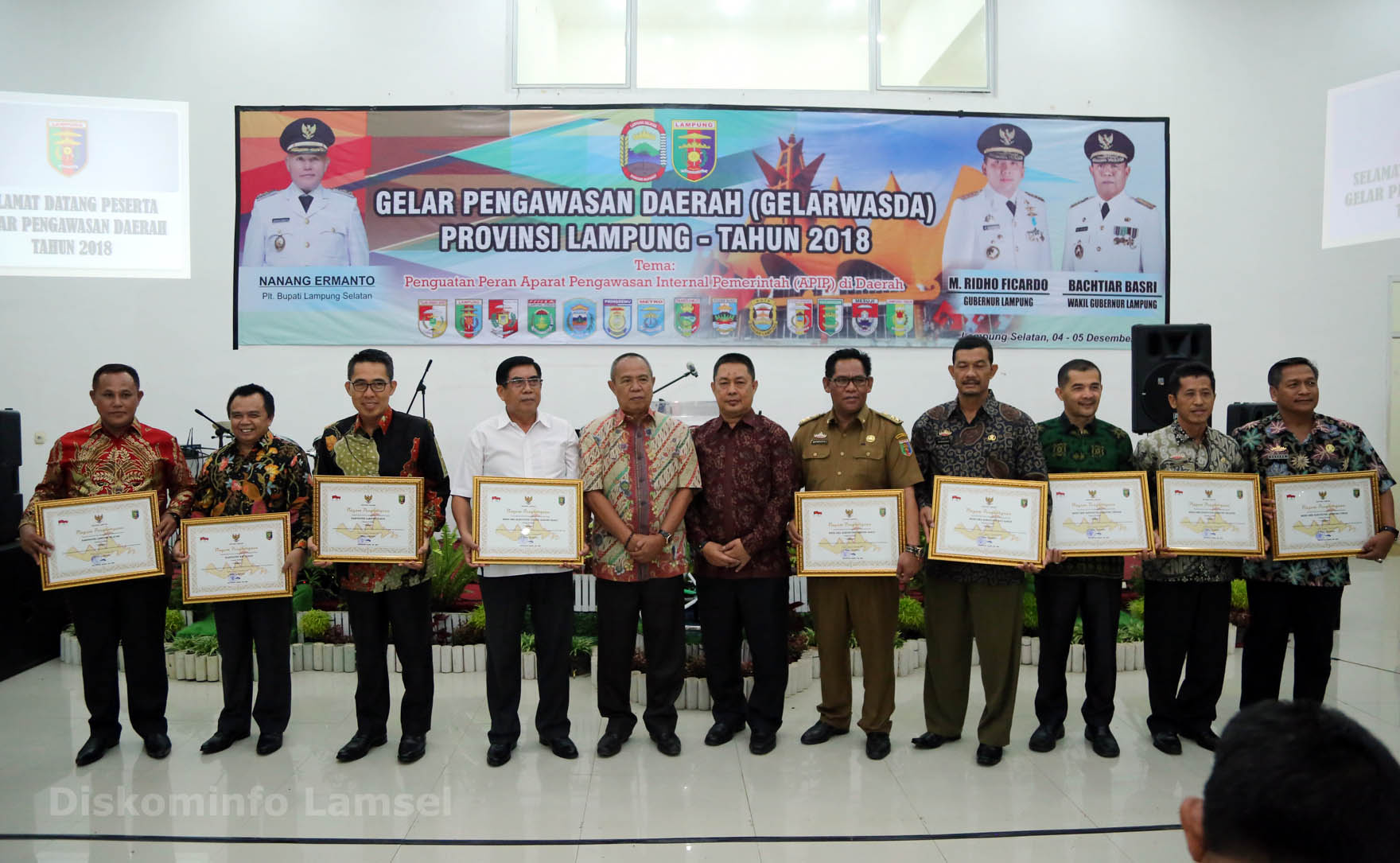 Pemkab Lampung Selatan Raih Penghargaan Tlhp Terbaik Se Provinsi