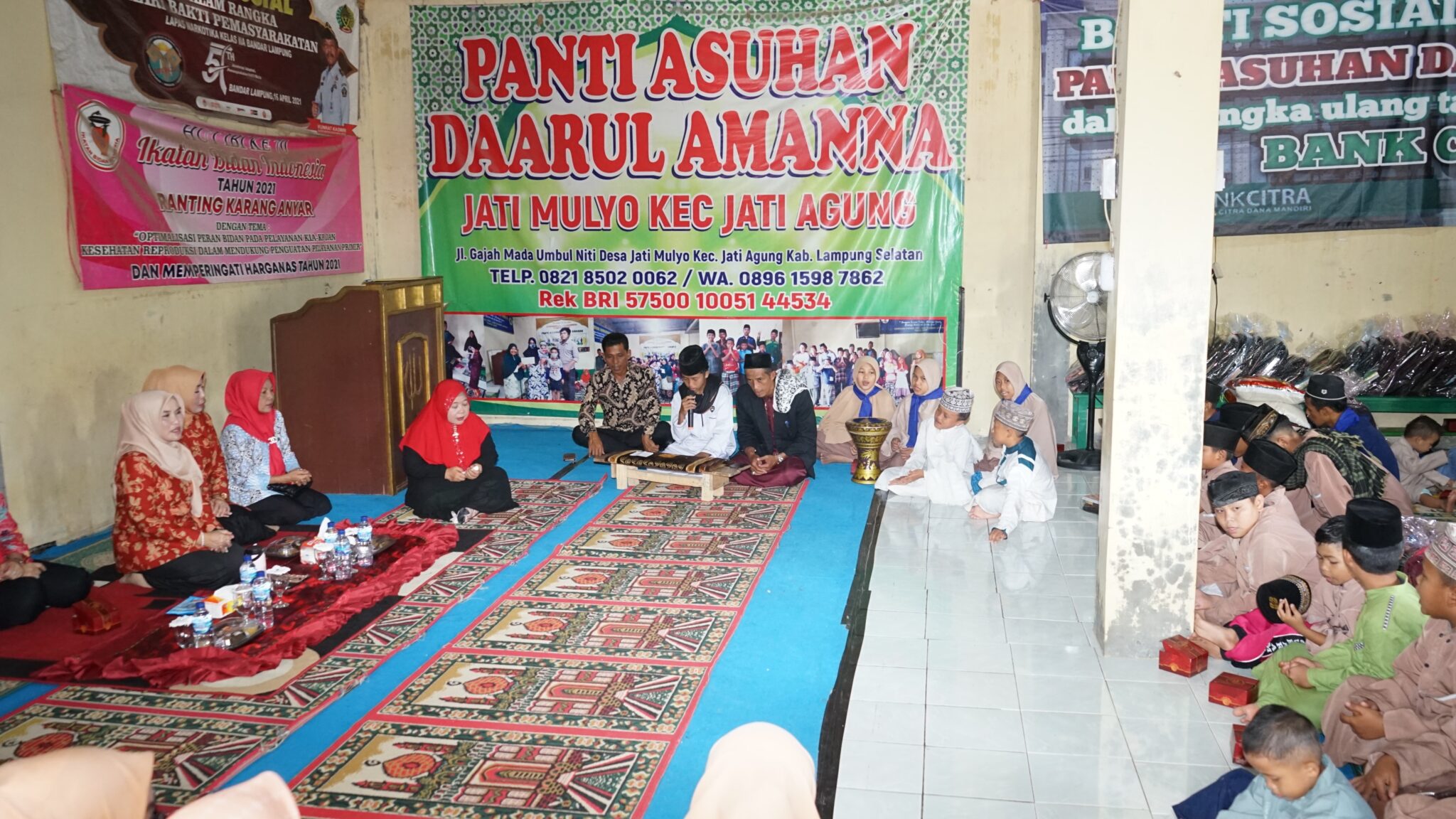 Penasehat Dwp Lampung Selatan Hadiri Acara Bakti Sosial Di Panti Asuhan