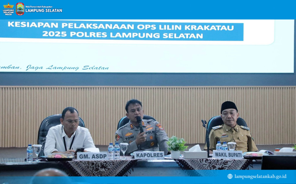 Lampung Selatan Perketat Pengamanan Nataru: Kapolres Tekankan Risiko Tinggi sebagai Gerbang Sumatra-Jawa