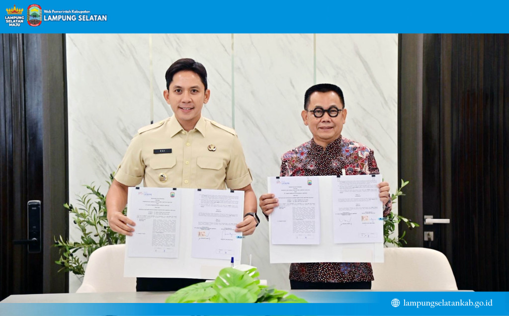Pemkab Lampung Selatan Perpanjang Kerja Sama Strategis Pengelolaan Keuangan Daerah dengan Bank Lampung