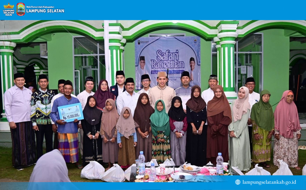 Safari Ramadan 1447 Hijriah Resmi Bergulir, Natar Jadi Titik Awal Silaturahmi Pemkab Lampung Selatan
