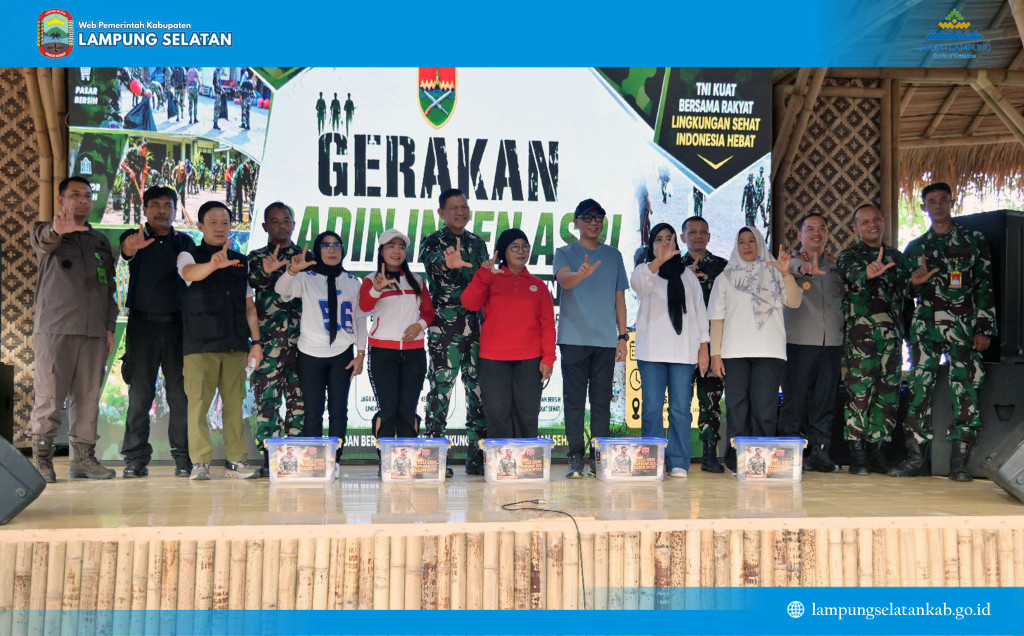 Pemkab Lampung Selatan Dukung Gerakan Radin Inten Asri, Selaras dengan Semangat Gema HELAU