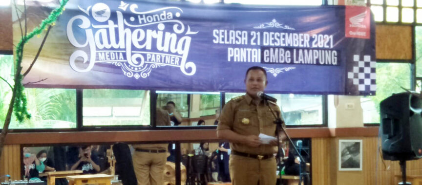 Bupati Lampung Selatan Hadiri Honda Media Gathering