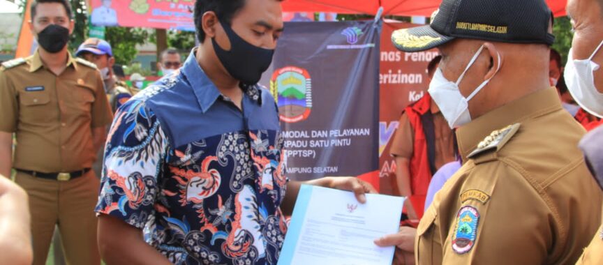 Musrembang Kecamatan Candipuro, Bupati Lampung Selatan Tinjau Posko Pelayanan