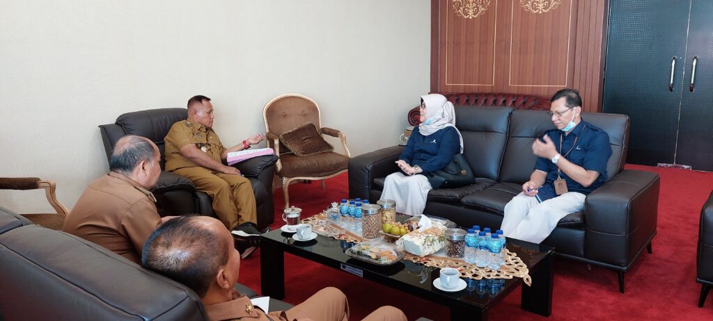 Universitas Terbuka Lampung melakukan audiensi dengan Bupati Lampung Selatan H. Nanang Ermanto