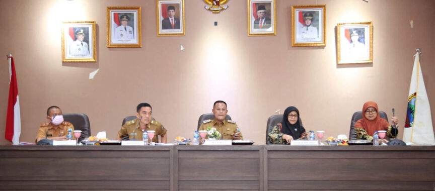 Pemkab Lamsel Gelar Rakor Dan Supervisi LKPD 2022 Dengan BPK RI Perwakilan Lampung