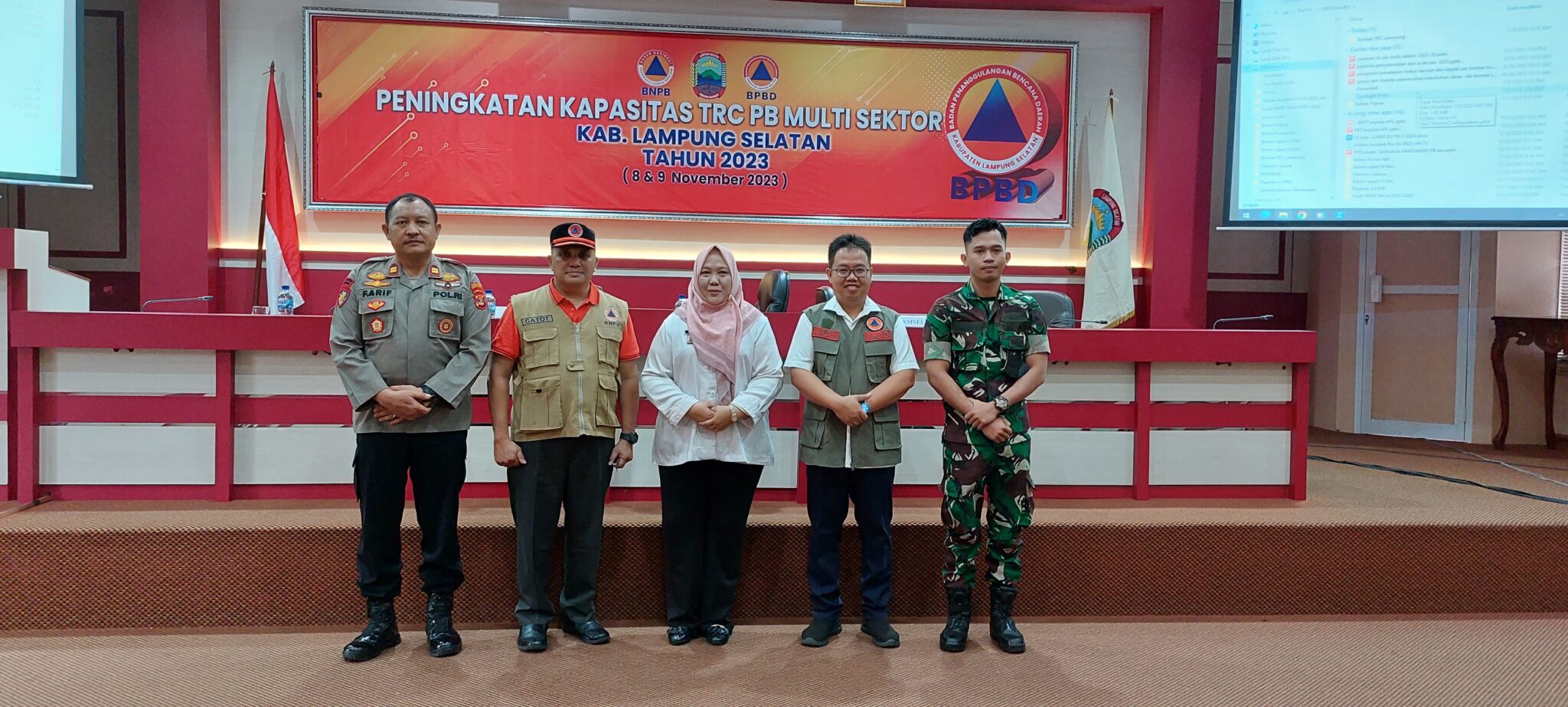 BPBD Lampung Selatan Gelar Peningkatan Kapasitas Tim Reaksi Cepat ...