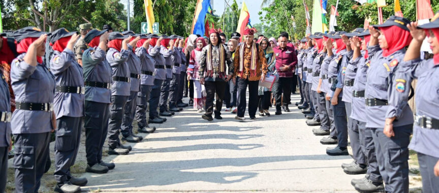 Masuk 5 Besar Tingkat Regional Desa Bumidaya Di Kunjungi Tim Klarifikasi Lapangan Kemendagri